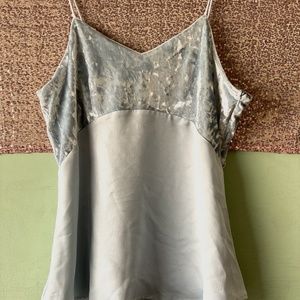 Velvet Baby Blue camisole